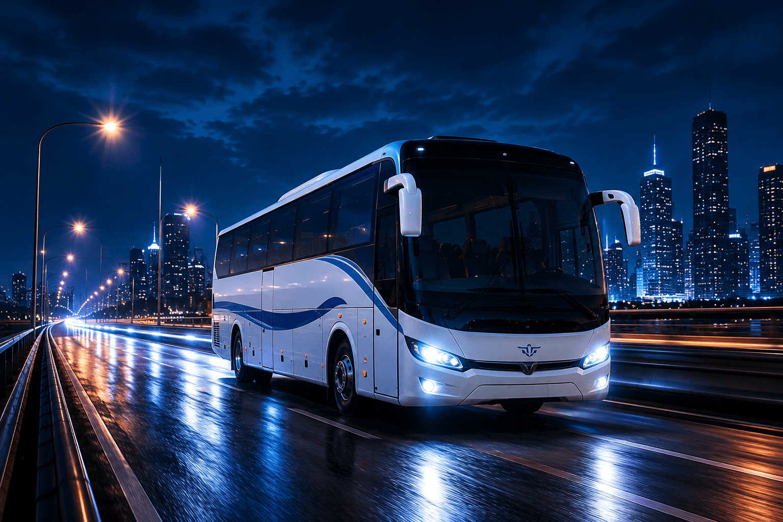 Blue Sky luxury coach